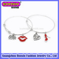 mode argent bracelet grenouille charme bracelet bijoux pour les enfants # 31454